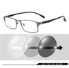 Metal Alloyalloy Photochromic Myopia Eyeglasses Women Men Prescription Spectacles Eyewear +0.5 +0.75 +1 +1.25 +1.5 +2 +2.5 +3.0+