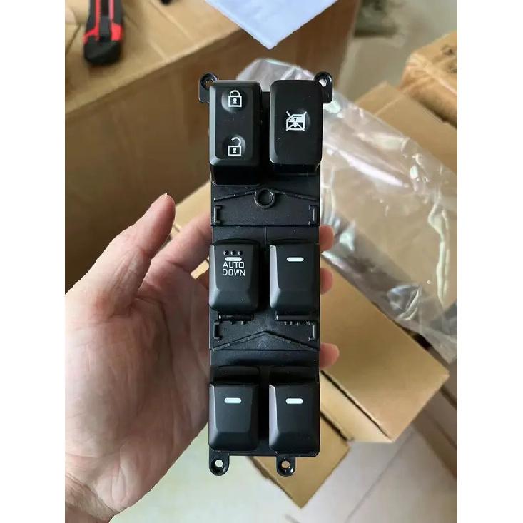 For Kia-Forte Cerato K3 2014 2015 2016 2017 Master Window Switch Regulator Button 93570-B5000 93571-A7000 93570B5000 18 P