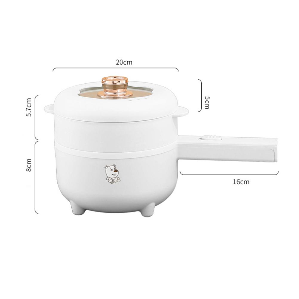 Cheap Double Layer 1.8L 701W 220V Electric Skillet Rice Cooker Pot with
