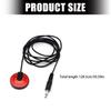 Multipurpose Piezoelectric Pickup Microphones for Guitar Ukulele Sensitive to Vibrations Delivering Authentic Sound