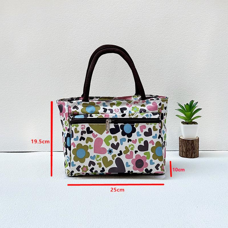 Waterproof Oxford Tote: Stylish Handbag for Middle-Aged Women - Perfect for Work and Outings