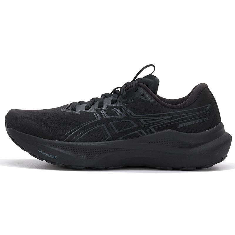 Asics GT 2000 14 2E Geniş Siyah Grafit Gri Erkek Spor Ayakkabı 1011C055-002
