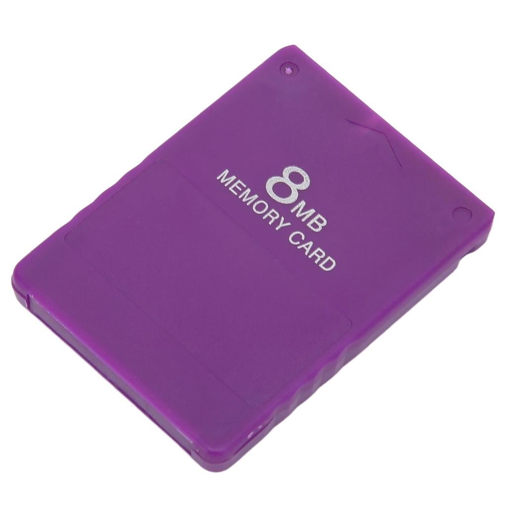 For PS2 8MB Memory Card Plug and Play FMCB1.966 High Speed Game Memory Card AccessoriesPurple