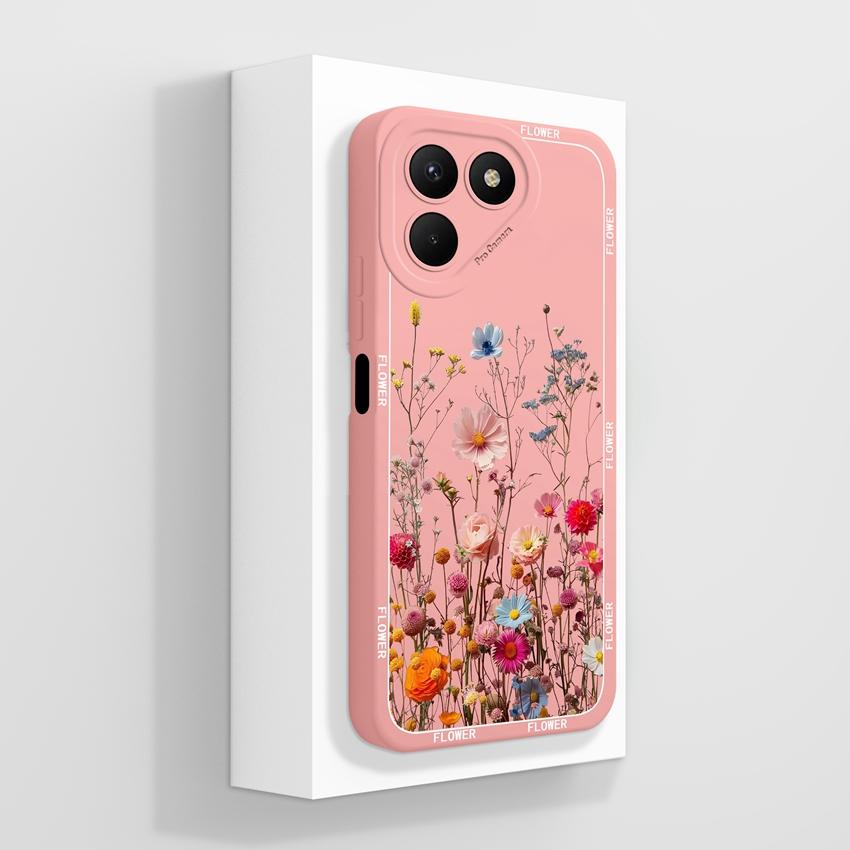 For Tecno Pova 7 6 5 4 Pro Pop 8 9 10 10C Flying Astronaut Phone Cases Camera Protection Liquid Silicone Shockproof Back Covers Shell For Tecno Casing