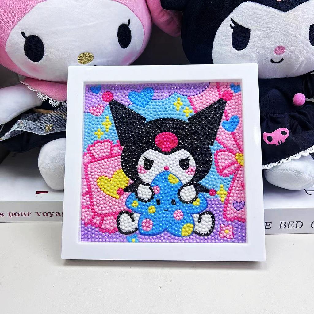 Children'S Diamond Painting Handmade Diy Masonry Painting Cartoon Diamond Sticker Bedroom Living Room Decorative Painting Photo Frame