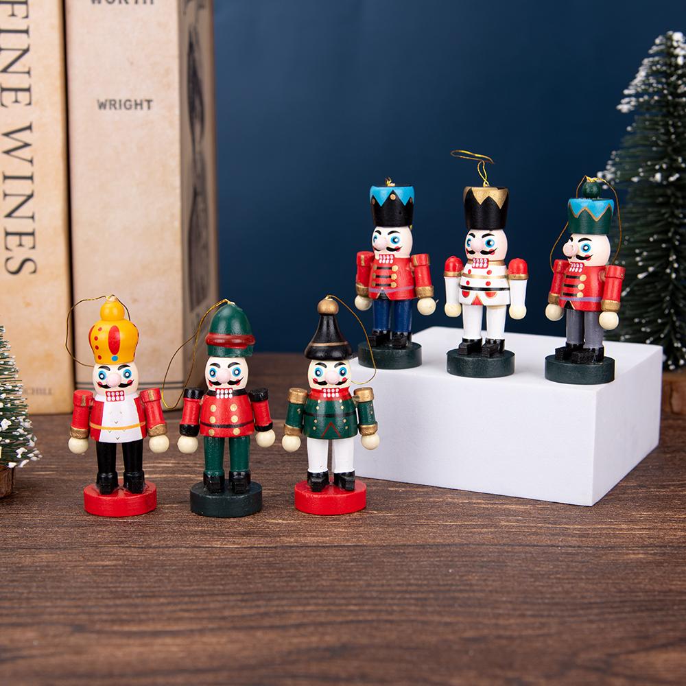 Mini Nussknacker-Ornament