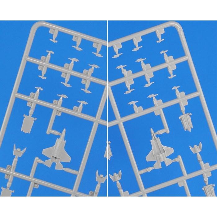 Pit Road 1/700 Skywave Series Modern US Military Aircraft Set 4 Plastic Model S84 (Aircraft) Molded Color