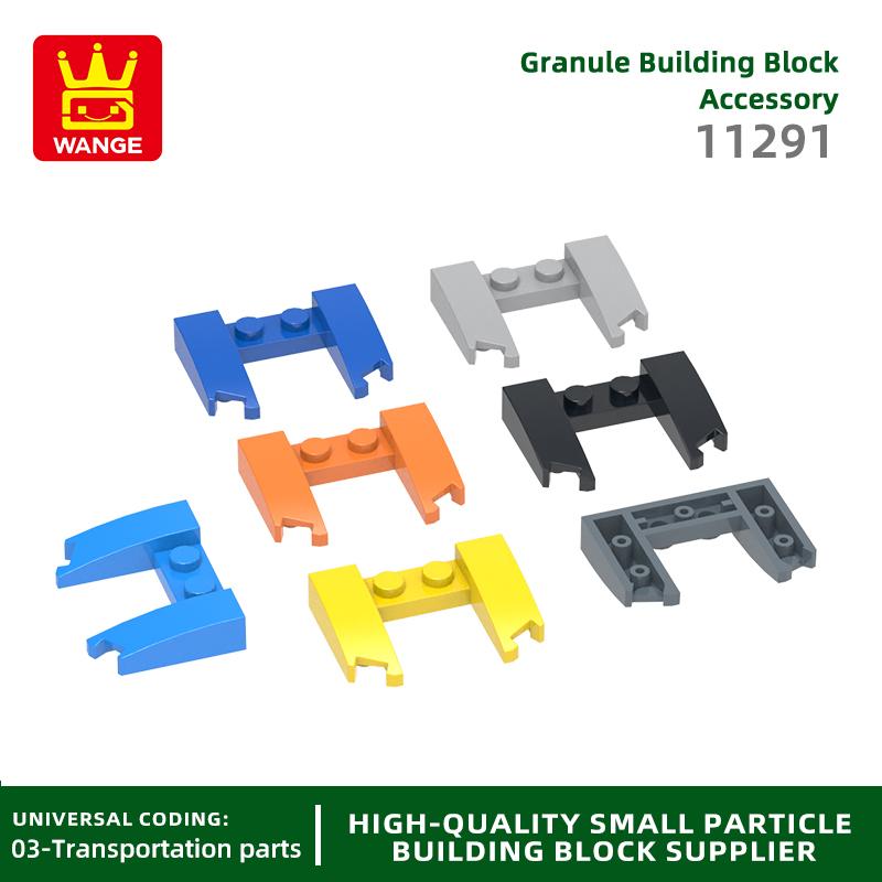 Non-Toxic 70Pcs/Lot No11291 3X4 Auto Wedge Block Moc Color Accessories Compatible With Brick Diy Children'S Toy Assembly Parts