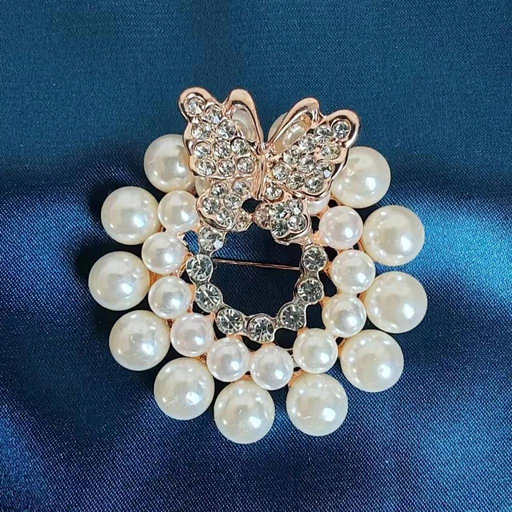 Barokk Retro Brosje: Elegant high-end corsage og smykketilbehør