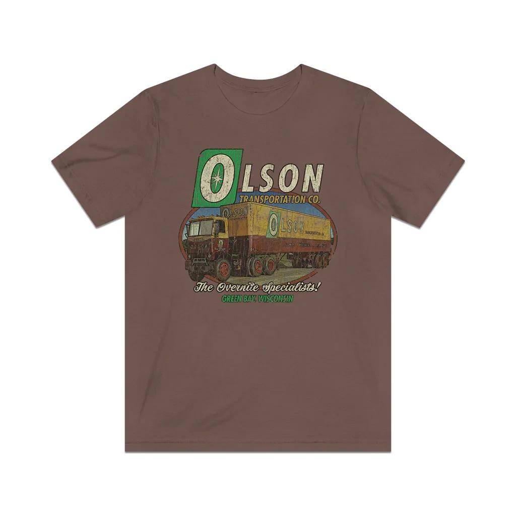 Olson Transportation Co. 1927 Vintage Men s T shirt L