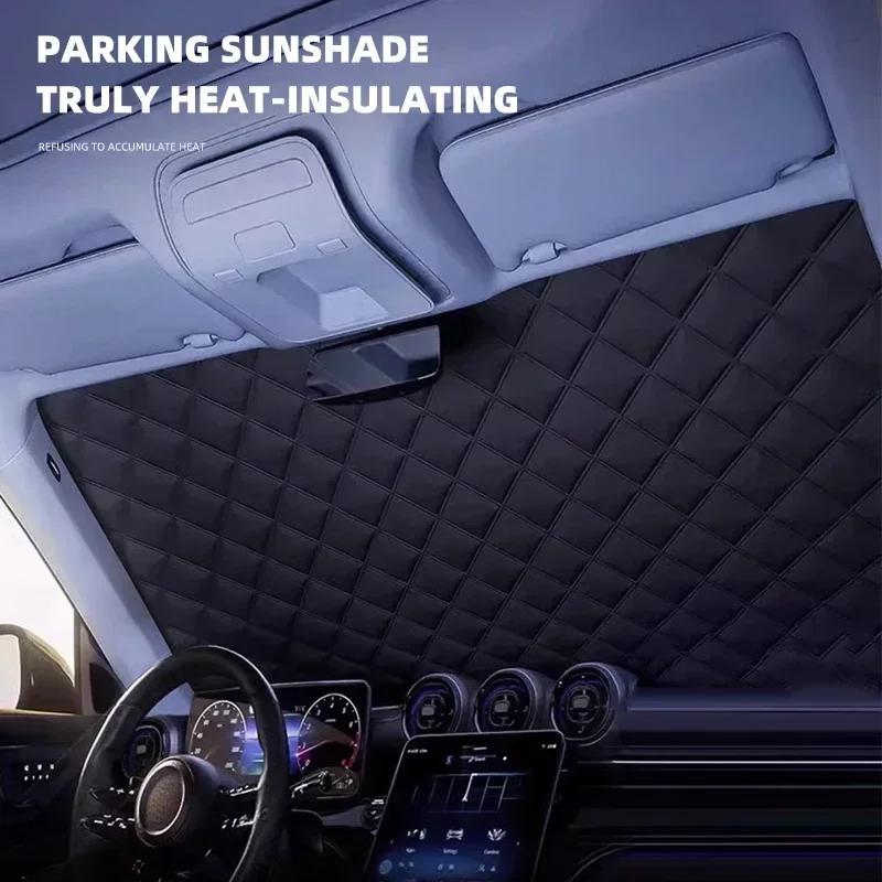 Auto Schnee Eis Schutz Visier Sonnenschutz Frontscheibenabdeckung Thermische Isolierung Für Mercedes Benz AMG A B C E-Klasse GLC GLK GLA CLA