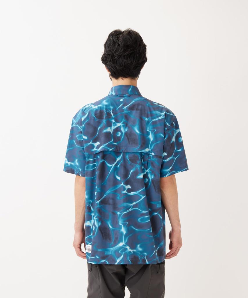 Snow Peak Wilkin Short Sleeve Shirt Light Size EP-SH-26SU002 (Men's/Women's, Olive, M)