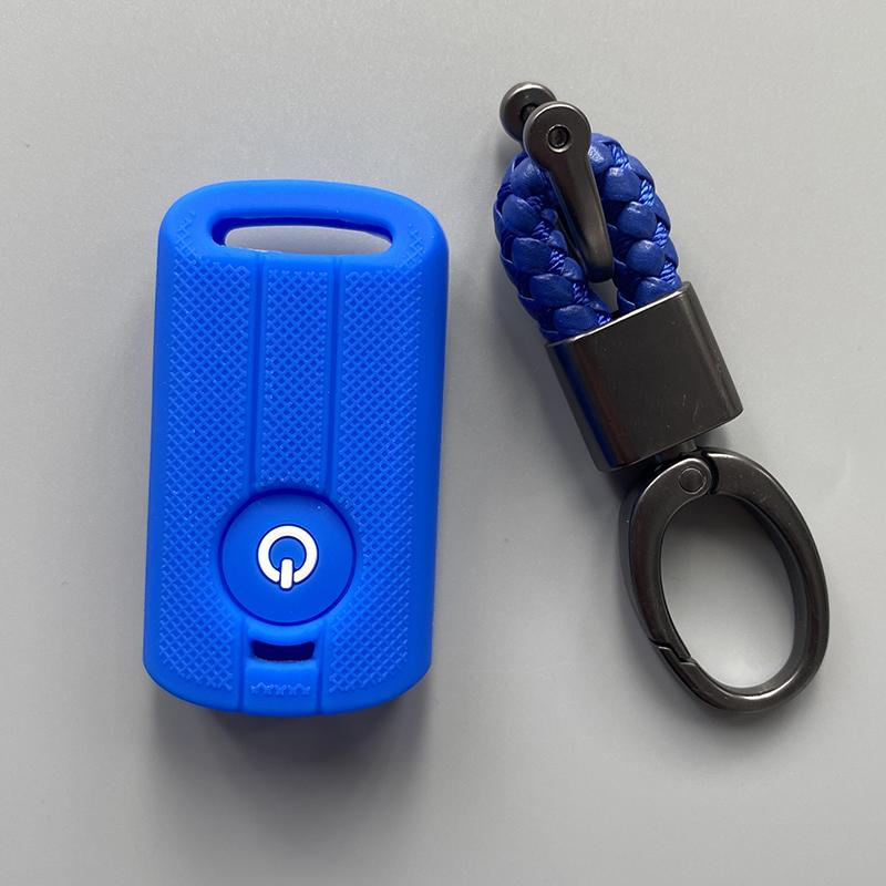 Silicone Motor Key Cover Case Shell for YAMAHA XMax 125 250 309 300 400 Tricity 2020 2021 2022 NMAX 125 Tmax Tech Max Keychains