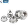 GUWANJI Stainless Steel Hex Flange Lock Nut