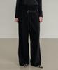 SSIN AND LEE (W) Low Loop Banding Slacks Black