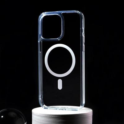 Transparent Magnetic Case for iPhone 15/16 Pro Max - Strong Protection