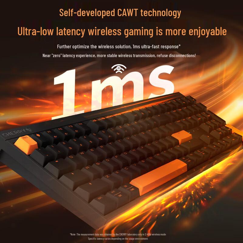 CHERRY MX2.0S Wireless Tri-Mode Mechanical Gaming Keyboard