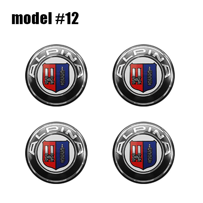 

4pcs 56mm 60mm 65mm Car Wheel Center Hub Cap Sticker Badge For BMW M Performance E90 E92 F07 G30 G20 F34 F10 F40 E60 E70 E71 F20 56mm Sticker