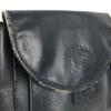 90s Vintage Burberry Leather Shoulder Bag Dark Navy Check Interior(USED)