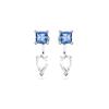 Swarovski Mesmera Earrings Women's Silver 5665767