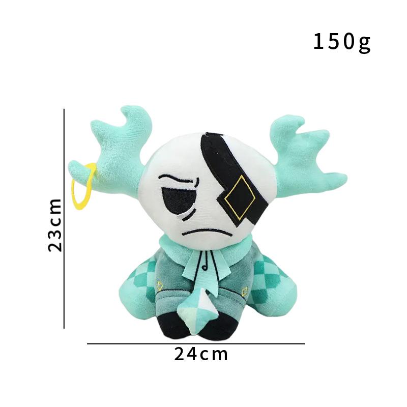 25cm Cute Deer Doctor Plush Toy Soft Stuffed Animal Doll Birthday Gift for Kids Fans