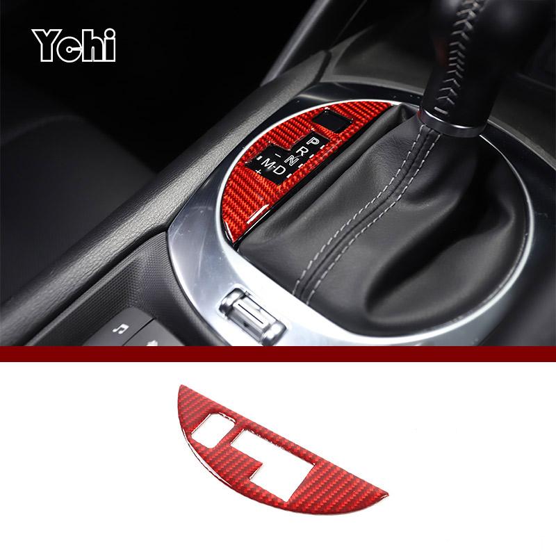Red Soft Carbon Fiber For Mazda MX-5 NC 202016-2026 Car Center Control Interior Sticker Car Modification Accessories