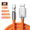 Customizable Universal Data Usb Cable Multi Function 3in1 120w 6A Super Fast Usb Charging Cable for Micro Type-C
