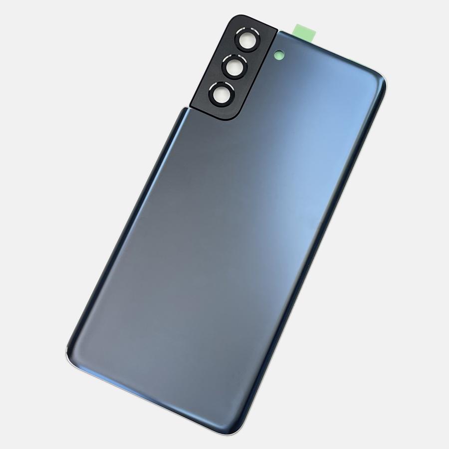 Vetro Posteriore S21 Plus 5G Sostituzione Porta Posteriore Batteria, Per Samsung Galaxy S21+ 5G Cover Posteriore Con Foro Lente Fotocamera