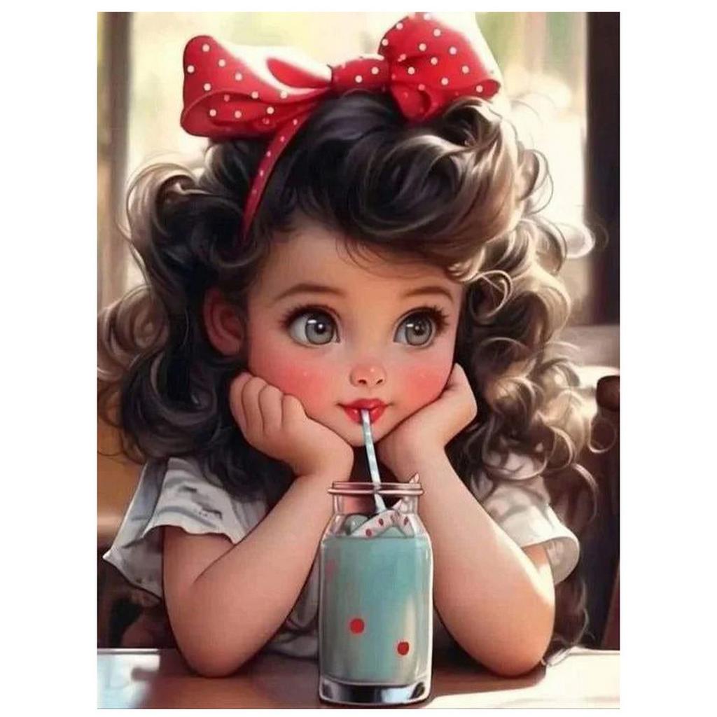 Angel Metal Tin Signs Cute Girls Wall Decoration Plaque Vintage Art Poster Iron Painting for Man Cave Home Cafe Garden Club Bar