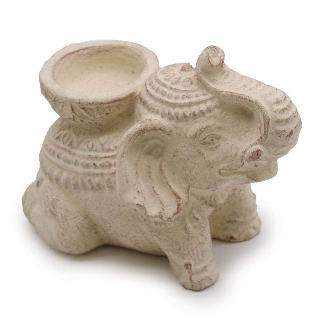 Incense and Candle Holder, Elephant
