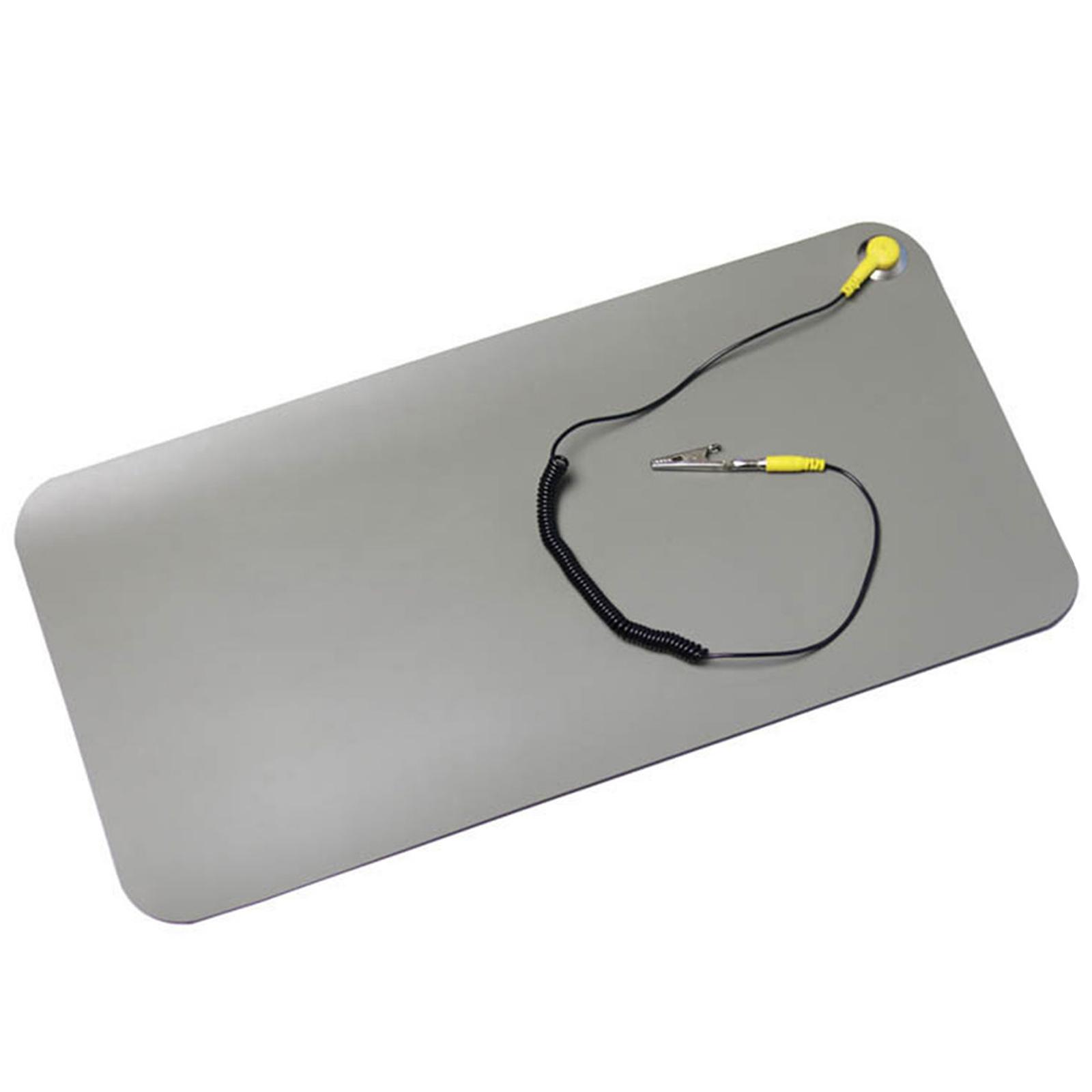 

Anti Static Safety Mat with Grounding Wire Wrist Strap Suitable for Computer Mobile Repair Sensitive Electronics