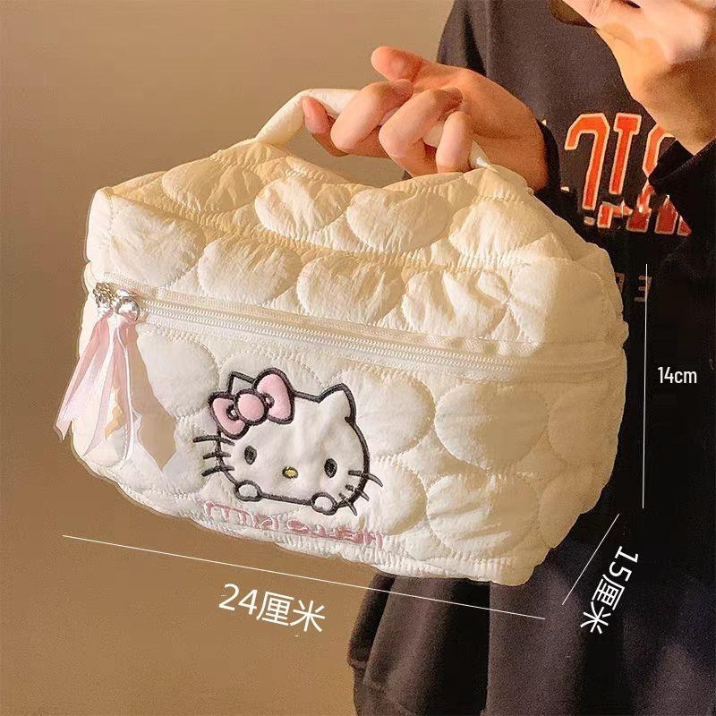 Große Kapazität Süße Hautpflege & Toilettenartikel Tasche - Tragbare Japanische Stil Damen Make-up Handtasche mit Kostenlosem Versand