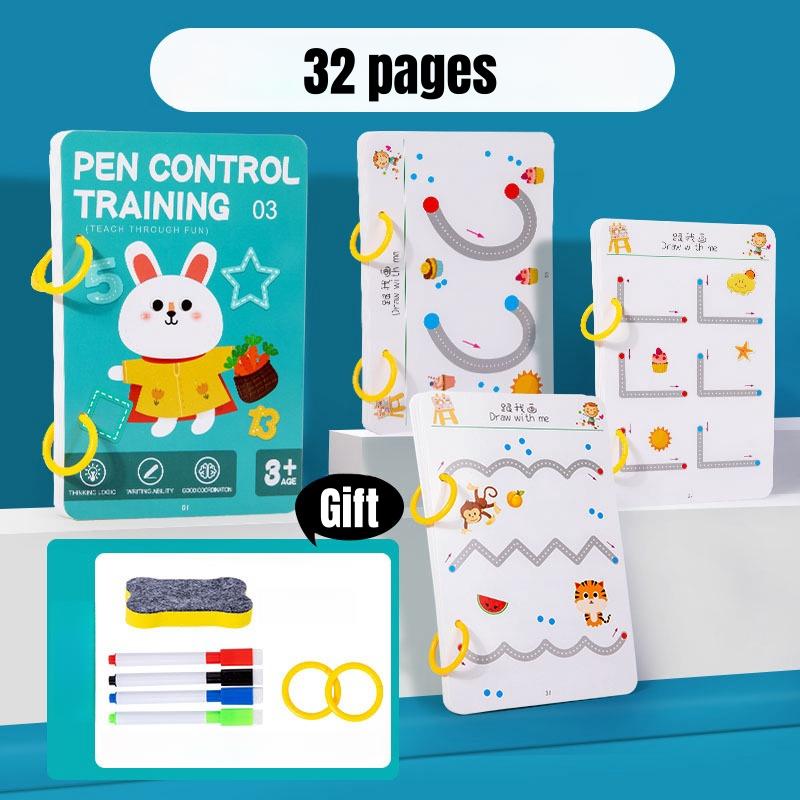 High-Quality Magical High-Quality Tracing High-Quality Workbook High-Quality Montessori High-Quality Pen High-Quality Control High-Quality Training