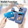 Zipper Wallet with Card Holder Phone Case for IPhone 13 12 Mini 15 14 11 Pro Max XS XR X 7 8 Plus Hard Shell Shockproof Cover