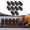 10Pcs Mini Coffin Boxes Halloween Decoration Organizer Vintage Style Handcraft with Lid Jewelry