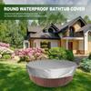 DOITOOL Round Pool Cover for Above Ground Pools, 6 ft Round Solar Pool Cover Protector for Inflatable Pool and in- ground Pools for and Reduce Water