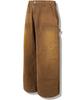 GUBIN Carpenter Point Cotton Pants - Brown