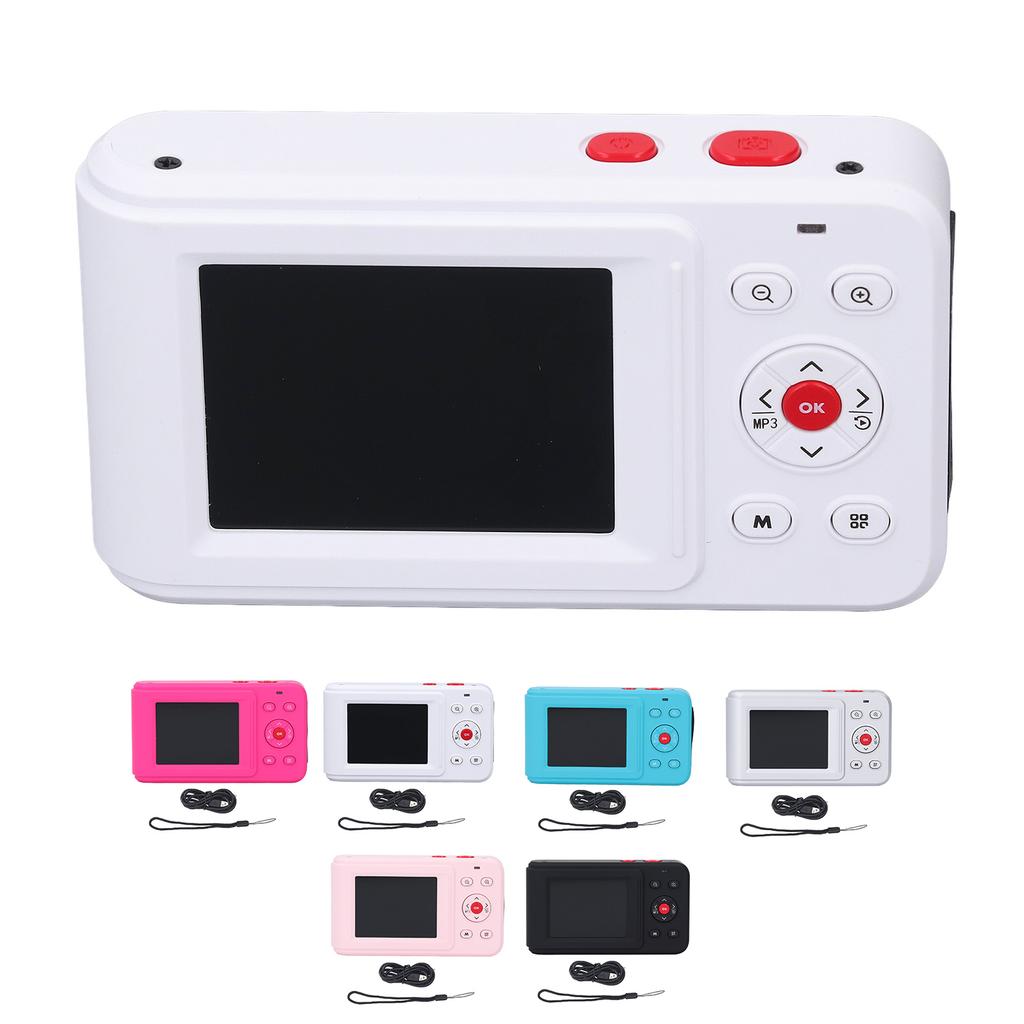 Digital Camera 72MP 2.5K Video Output Dual Screen Compact Camera 16X Zoom Autofocus Selfie Camera fo