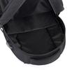 Einfarbiger wasserdichter Rucksack mit Fronttasche, Großer Laptop-Reise-Schulrucksack, USB-Ladeanschluss, Lässiger Tagesrucksack für den täglichen Gebrauch im Freien