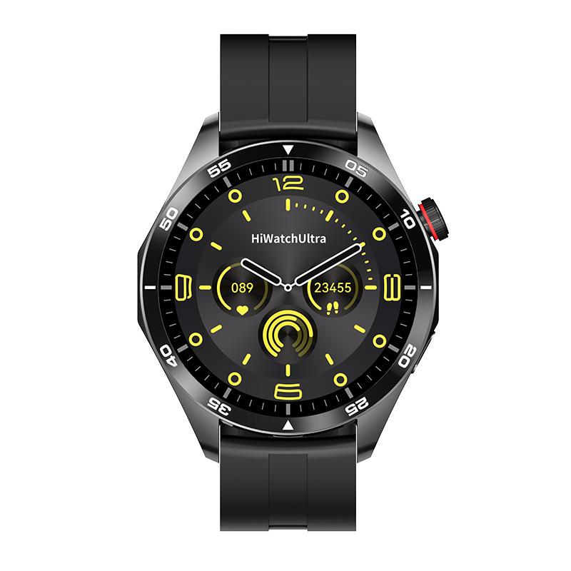 2026 Premium GT4 Smartwatch with Heart Rate & Blood Pressure Monitoring