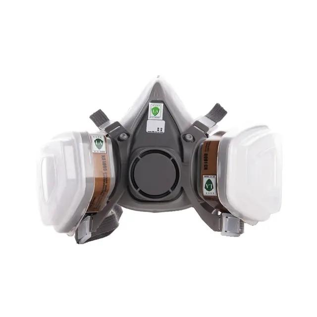 New 7-In-1 6200 Dust Mask For Painting Spraying Dust Gas Respirator Filter Organic Vapor Face Chemical Gas Half Work Safety