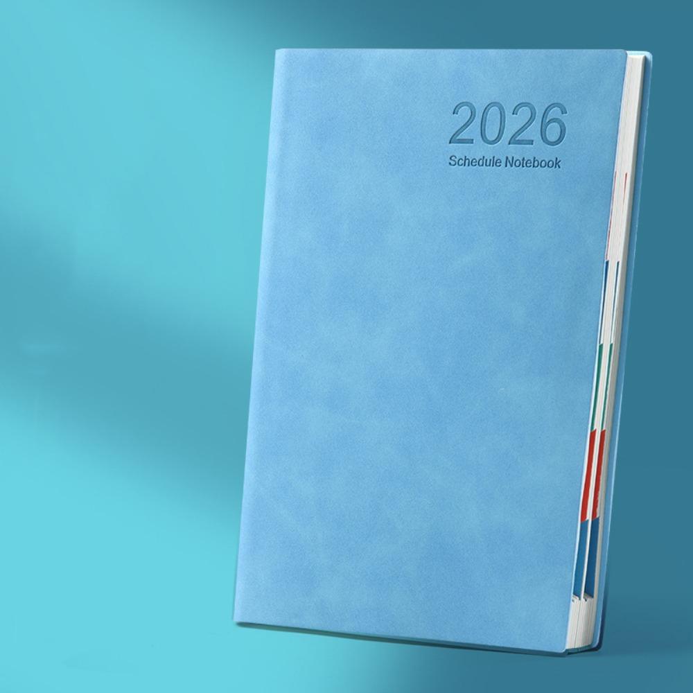 Planner Reminder 2026 Agenda Book A5 Daily Planner Portable Calendar Book  Office Supplies