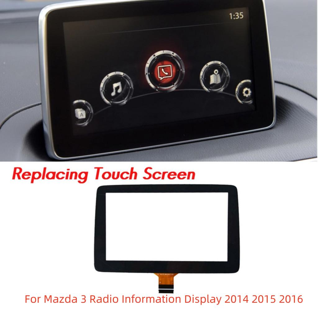 7" Touch Screen Glass Digitizer 36Pin For Mazda 3 2014-2016 Information Display