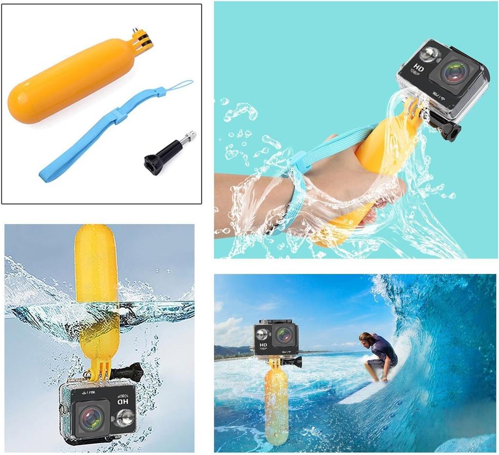 AKASO Action Camera Accessories Sports Camera Mount Bundle Compatible with 7 Black Session DJI Osmo and More 7-in-1 EK7000/EK7000 PRO/V50