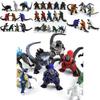 Premium Quality Godzilla Monsters Mechagodzilla Trendmaster Gigan Anguirus Action Toy Figures Set