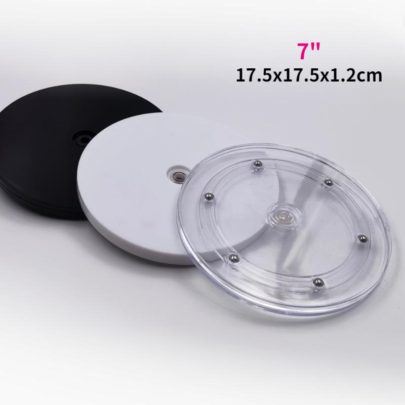 Clear Acrylic 360° Rotating Turntable Base