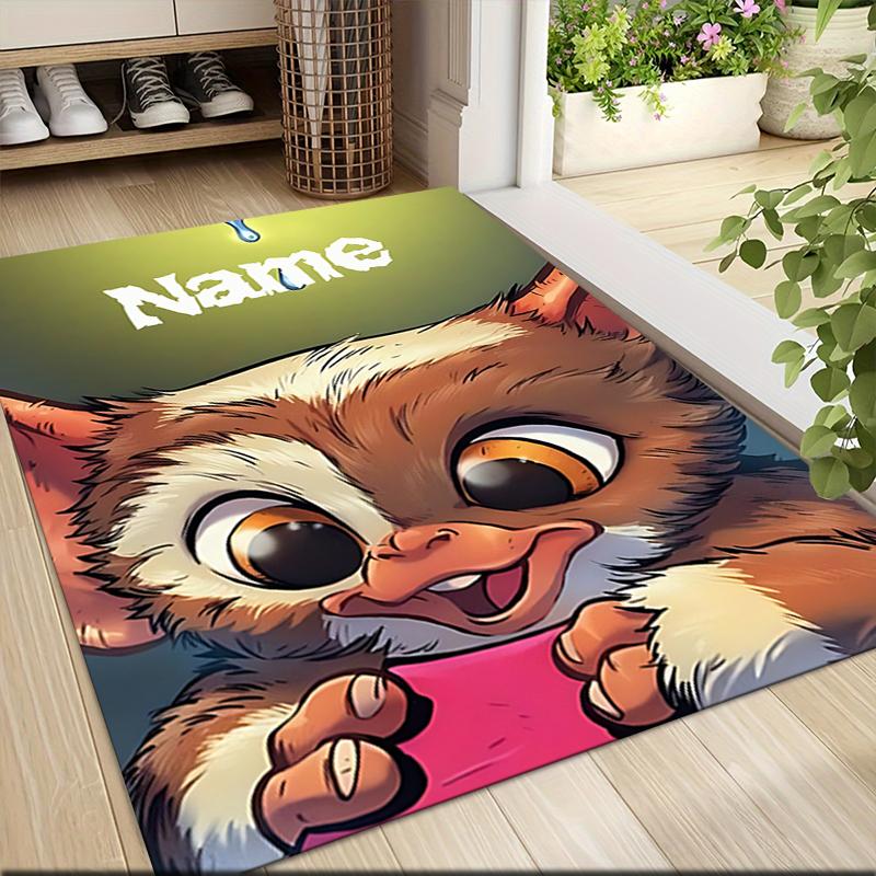 Custom Name Creativity Carpet Rug Customizable Soft Washable Anti-Slip Home Living Room Sofa Mats Personalized Rug. 0909113