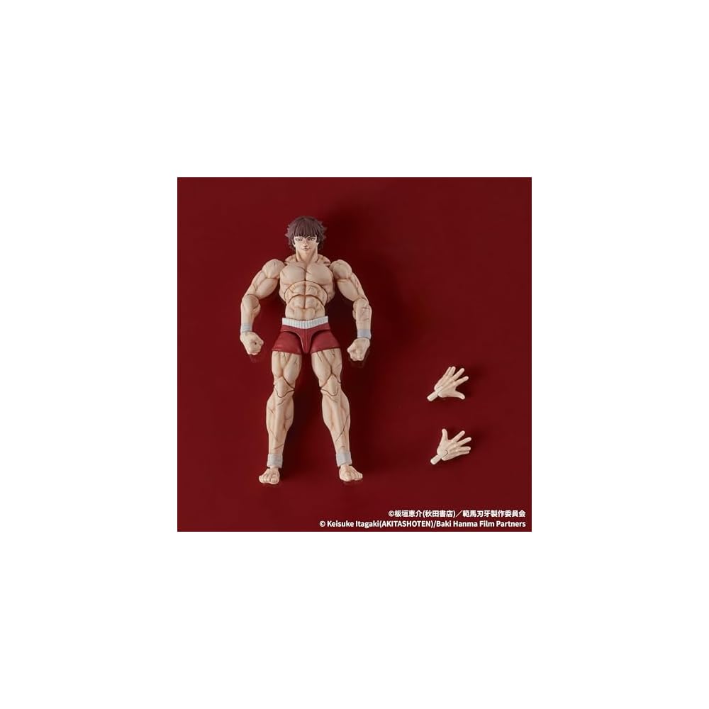 DIG DIGACTION Baki Hanma Figure 70mm Non-Scale PVC Painted Collectible Action Figure