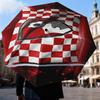 1PC Soccer Ball Afc Crest Printed Umbrella Folding umbrella, automatic umbrella 8-Frame for Travel, camping Fan gifts Christmas Gifts