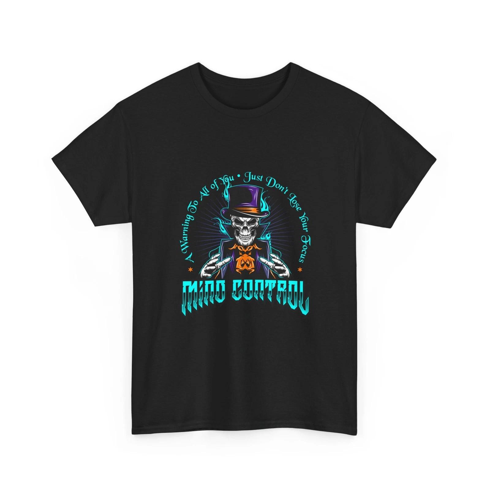 Vintage Skull Magician T-Shirt | Skull Necromancer Shirt, Mind Reader Shirt Gift 4XL
